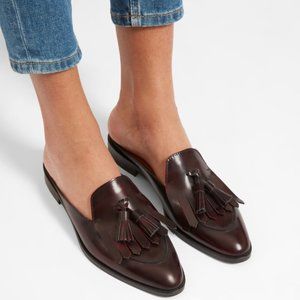 EVERLANE The Modern Tassel Loafers in Oxblood | Women's Size 9